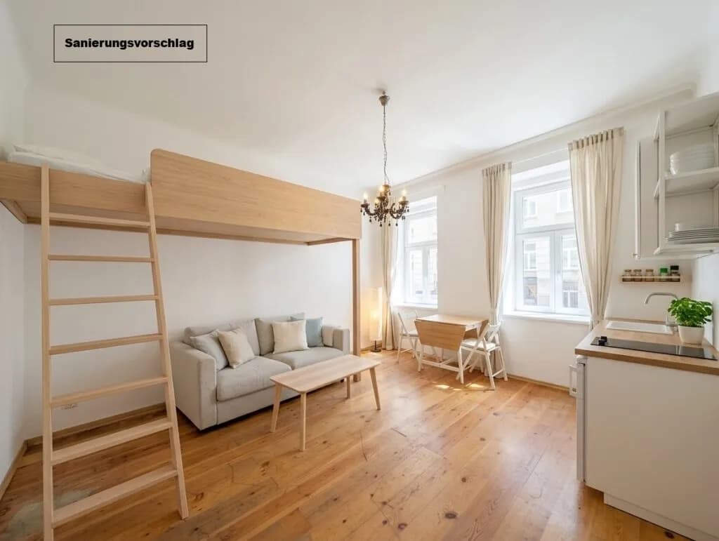 1-Zimmer-Wohnung kaufen in Wien – 26,04 m², € 88.900