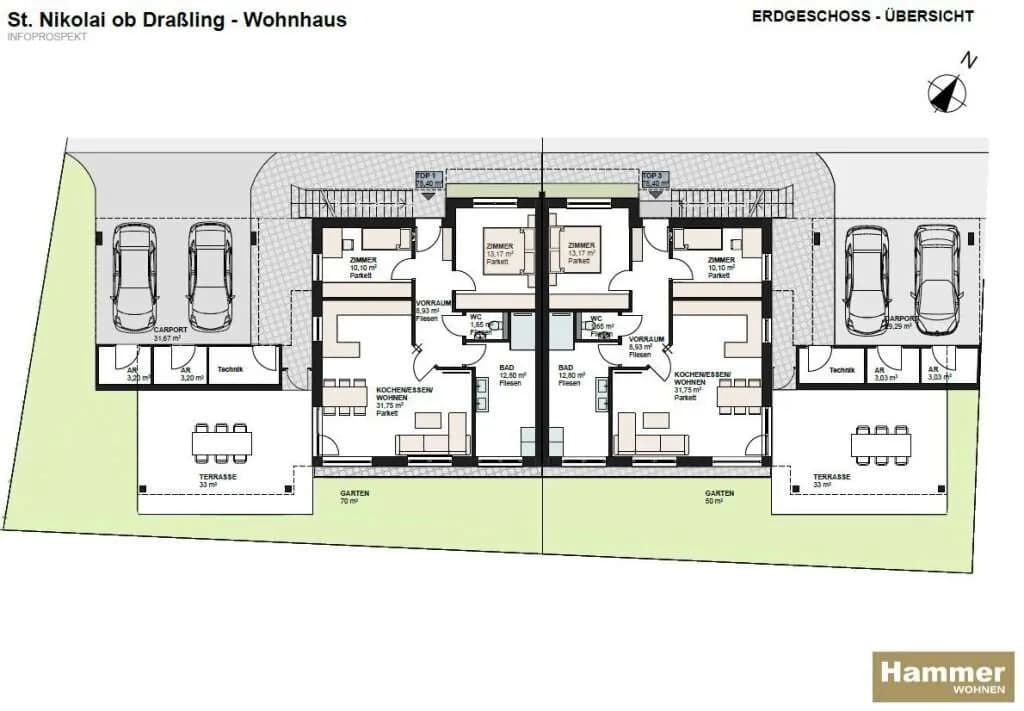 3-Zimmer-Wohnung kaufen in Leibnitz – 78 m², € 313.100 – Bild 5 von 5