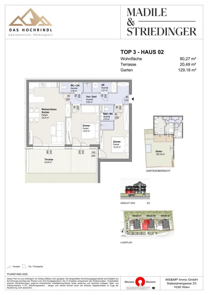 3-Zimmer-Wohnung kaufen in Feldkirchen – 80,27 m², € 575.000 – Bild 4 von 4