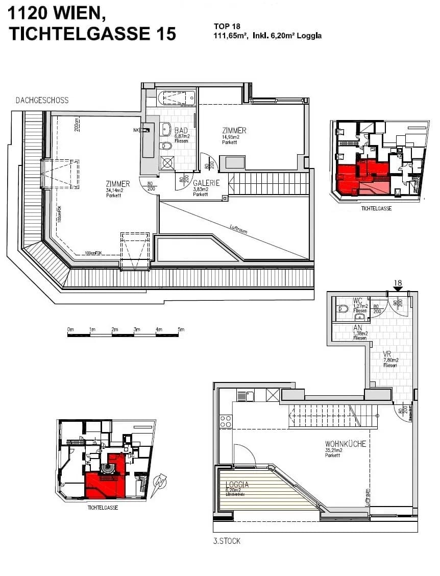 3-Zimmer-Wohnung kaufen in Wien – 111,65 m², € 579.000 – Bild 21 von 22