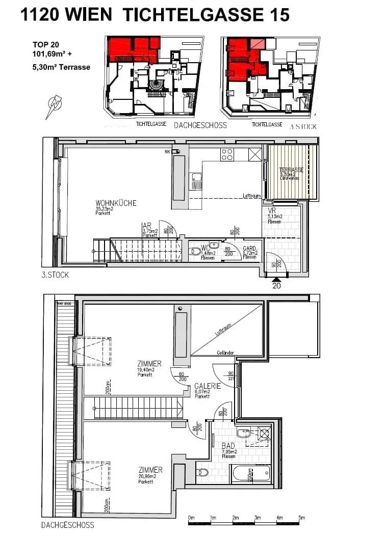 3-Zimmer-Wohnung kaufen in Wien – 101,69 m², € 529.000 – Bild 24 von 25