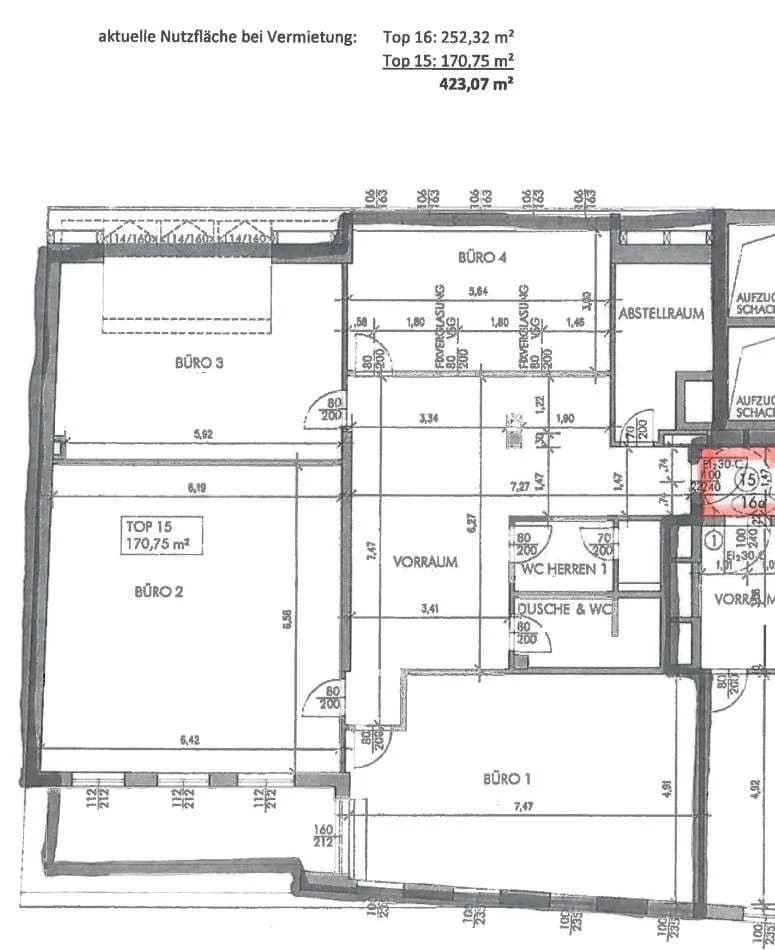 4-Zimmer-Gewerbeimmobilie mieten in Wien – 170 m², € 2.834 – Bild 10 von 10