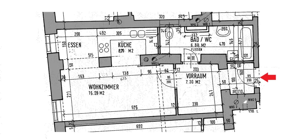 1-Zimmer-Wohnung mieten in Bruck-Mürzzuschlag – 38,2 m², € 399 – Bild 2 von 13