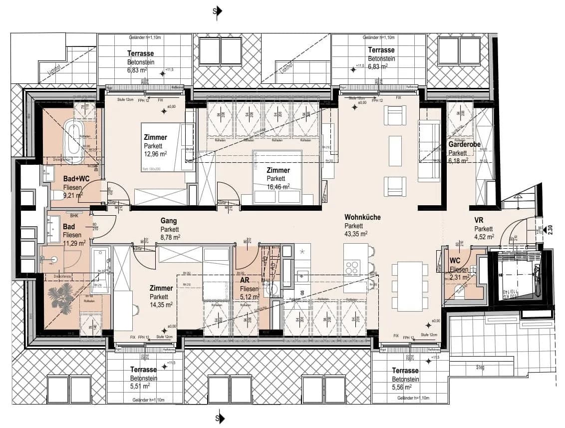 4-Zimmer-Wohnung kaufen in Wien – 136,45 m², € 1.654.600 – Bild 14 von 19