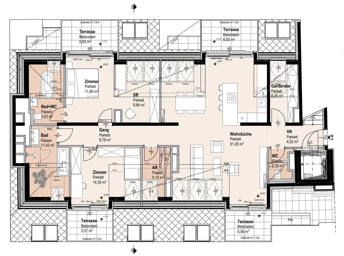 4-Zimmer-Wohnung kaufen in Wien – 136,45 m², € 1.654.600 – Bild 17 von 19