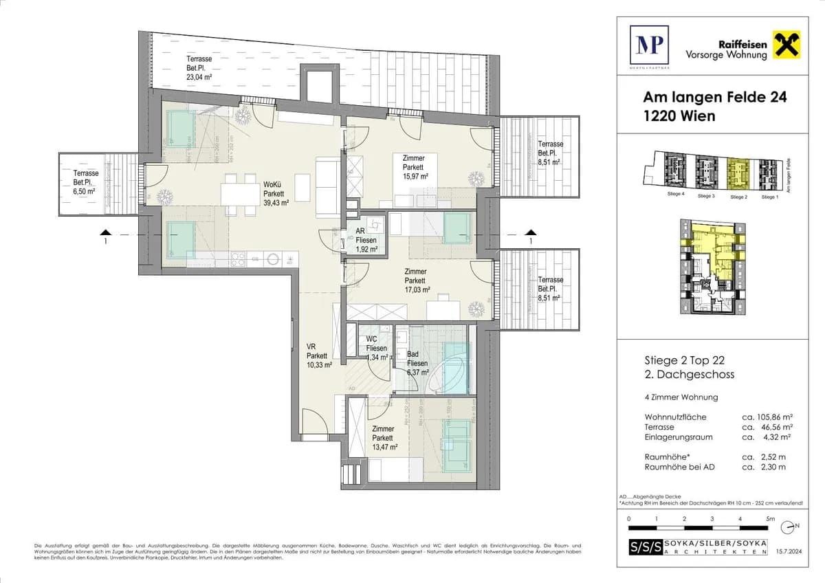 4-Zimmer-Wohnung kaufen in Wien – 105,09 m², € 798.000 – Bild 16 von 16
