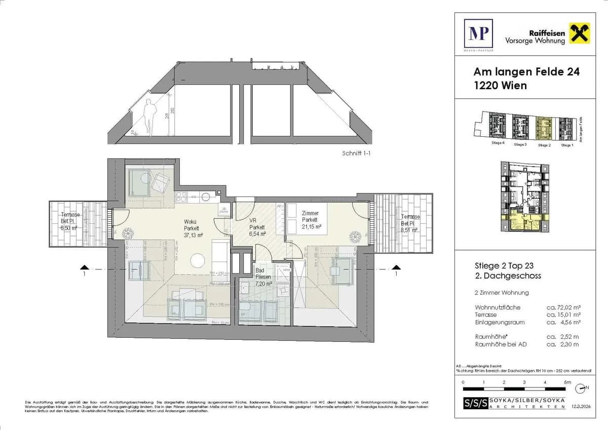 2-Zimmer-Wohnung kaufen in Wien – 70,63 m², € 521.000 – Bild 16 von 16