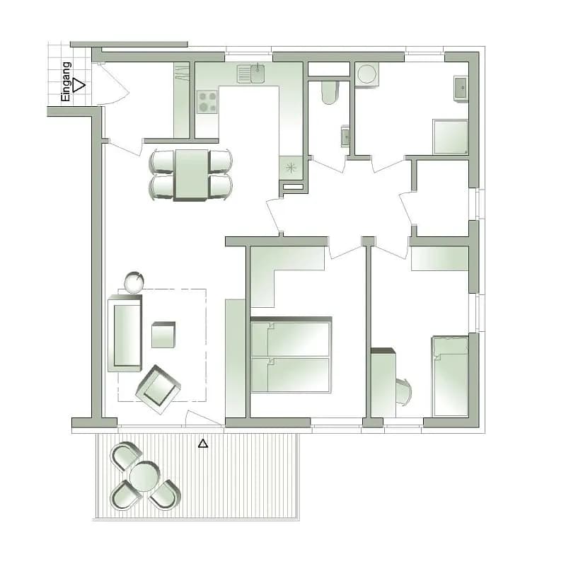 3-Zimmer-Wohnung mieten in Murtal – 75,3 m², € 502 – Bild 7 von 14