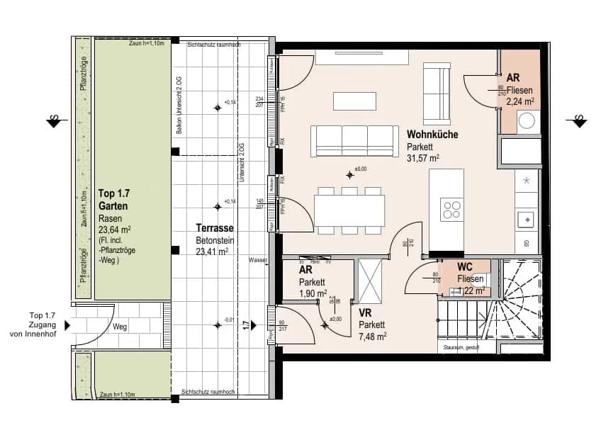 3-Zimmer-Wohnung kaufen in Wien – 93,39 m², € 749.100 – Bild 14 von 16