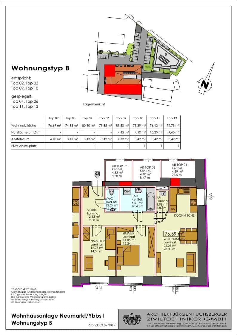 3-Zimmer-Wohnung mieten in Melk – 77,04 m², € 868 – Bild 18 von 18