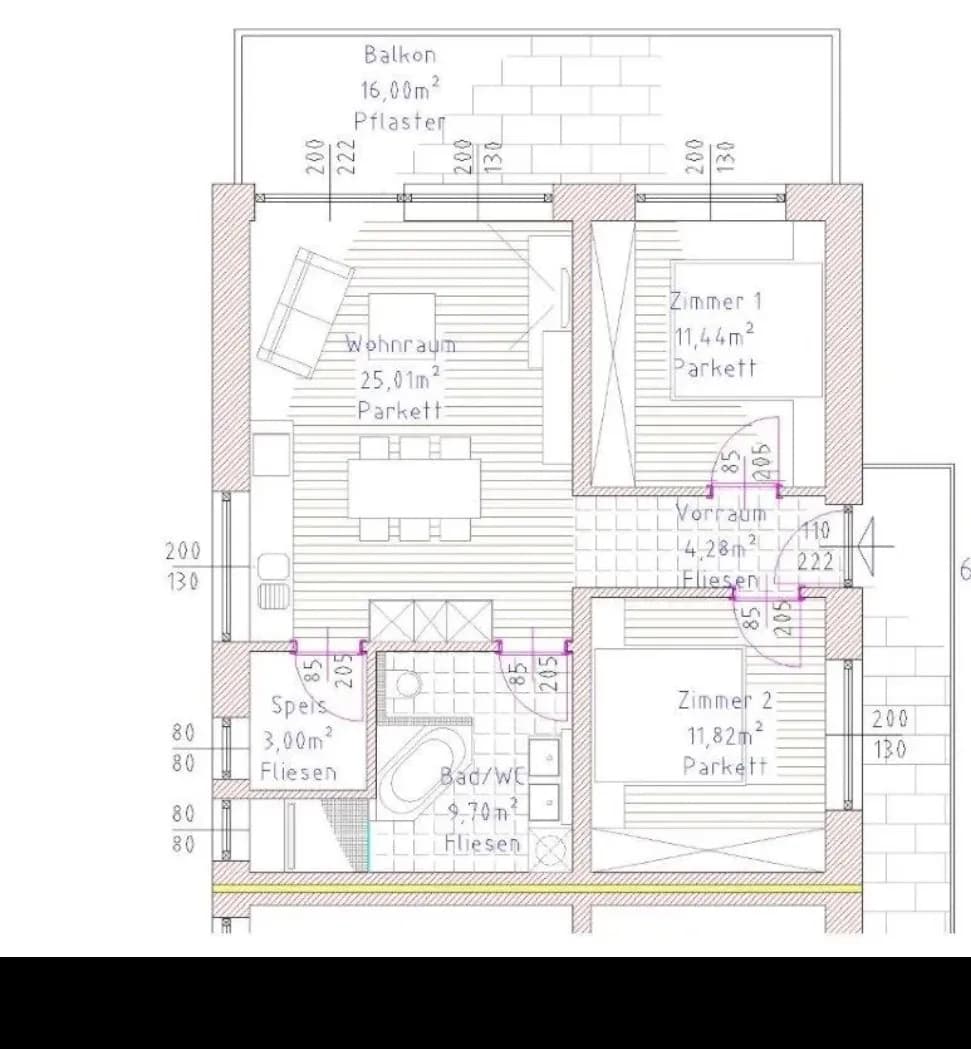 3-Zimmer-Wohnung mieten in Freistadt – 74 m², € 905 – Bild 27 von 29