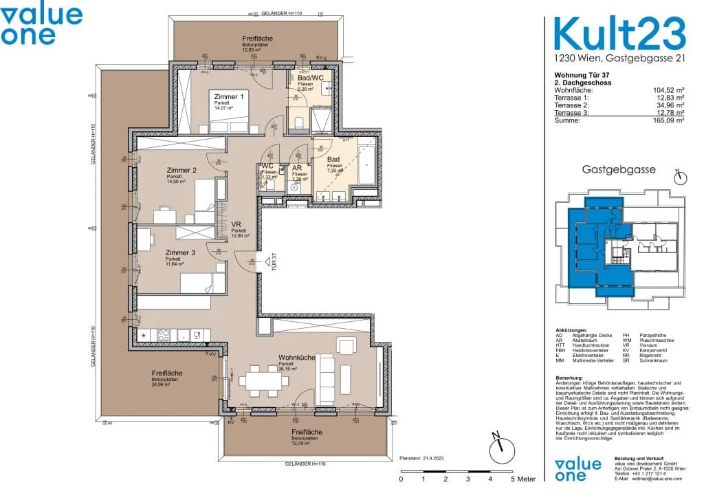 4-Zimmer-Wohnung kaufen in Wien – 104,47 m², € 780.000 – Bild 40 von 40