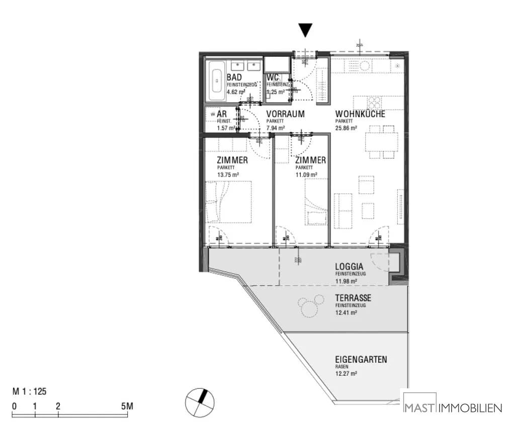 3-Zimmer-Wohnung kaufen in Wien – 78,06 m², € 499.000 – Bild 14 von 14