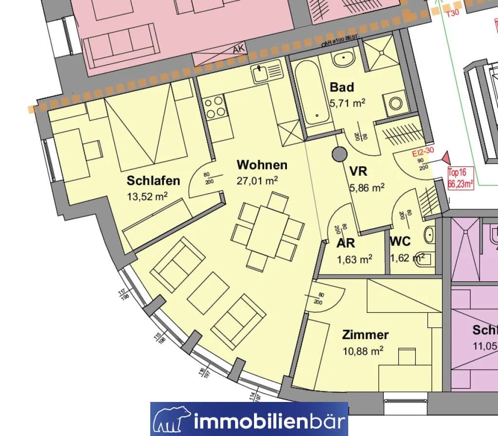 3-Zimmer-Wohnung kaufen in Linz – 66,23 m², € 249.000 – Bild 17 von 17