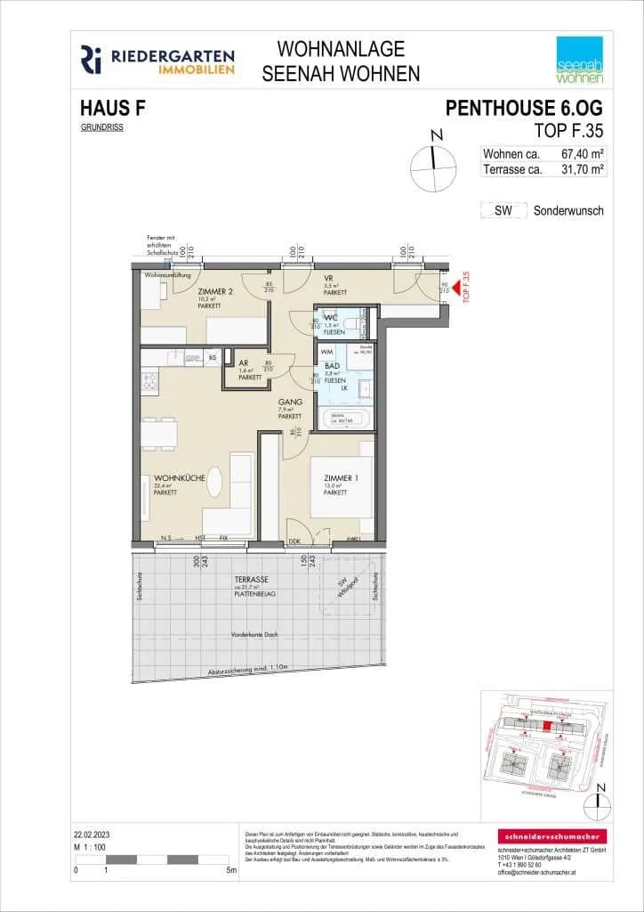 3-Zimmer-Wohnung kaufen in Klagenfurt – 67,4 m², € 470.000 – Bild 7 von 7