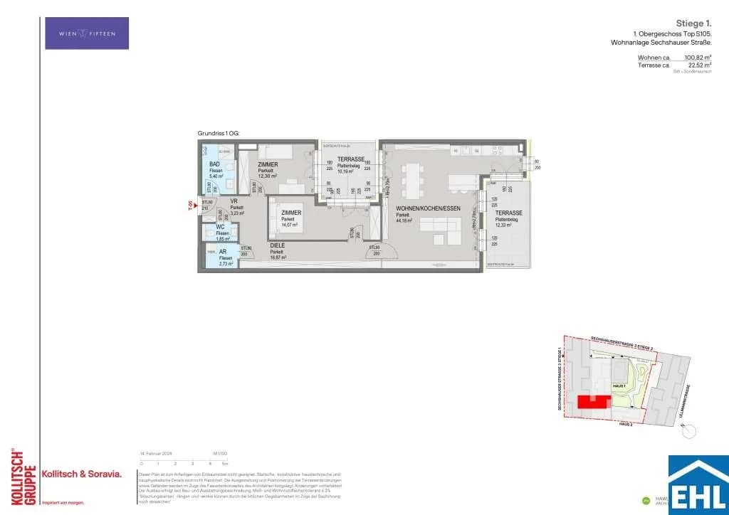 3-Zimmer-Wohnung kaufen in Wien – 99,6 m², € 769.000 – Bild 9 von 9
