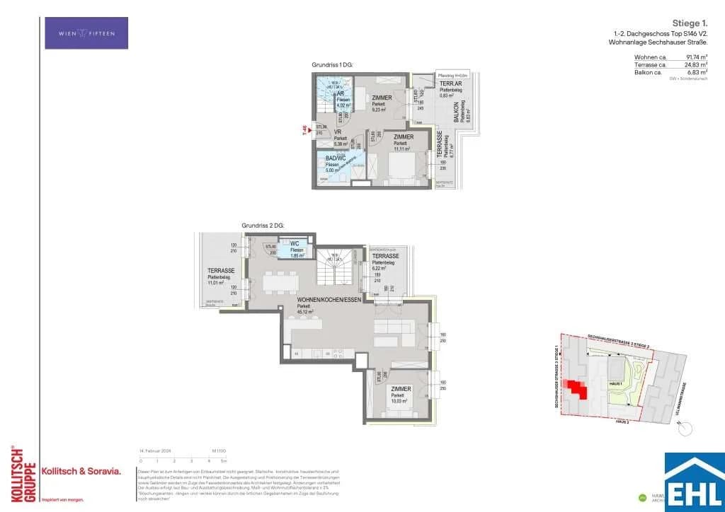 4-Zimmer-Wohnung kaufen in Wien – 91,74 m², € 999.000 – Bild 9 von 9