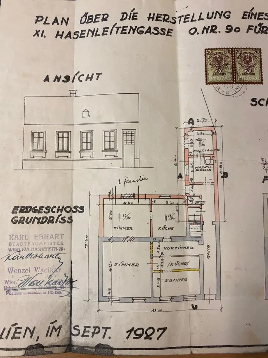 4-Zimmer-Haus kaufen in Wien – 90 m², € 345.000 – Bild 23 von 26