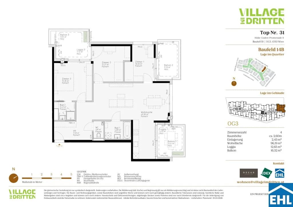 4-Zimmer-Wohnung kaufen in Wien – 96,19 m², € 799.000 – Bild 10 von 12