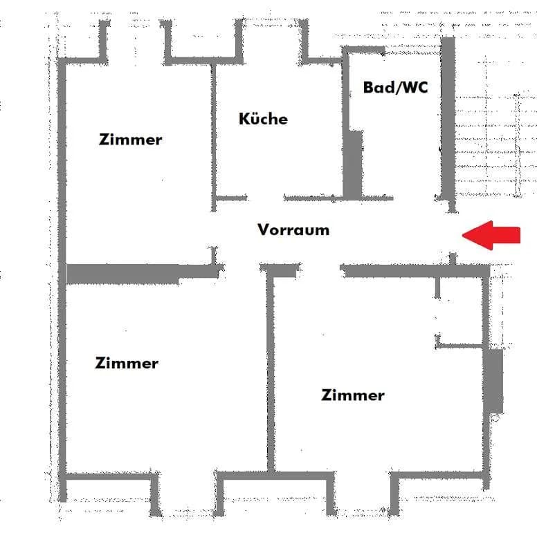 3-Zimmer-Wohnung mieten in Murtal – 59,8 m², € 327 – Bild 2 von 8