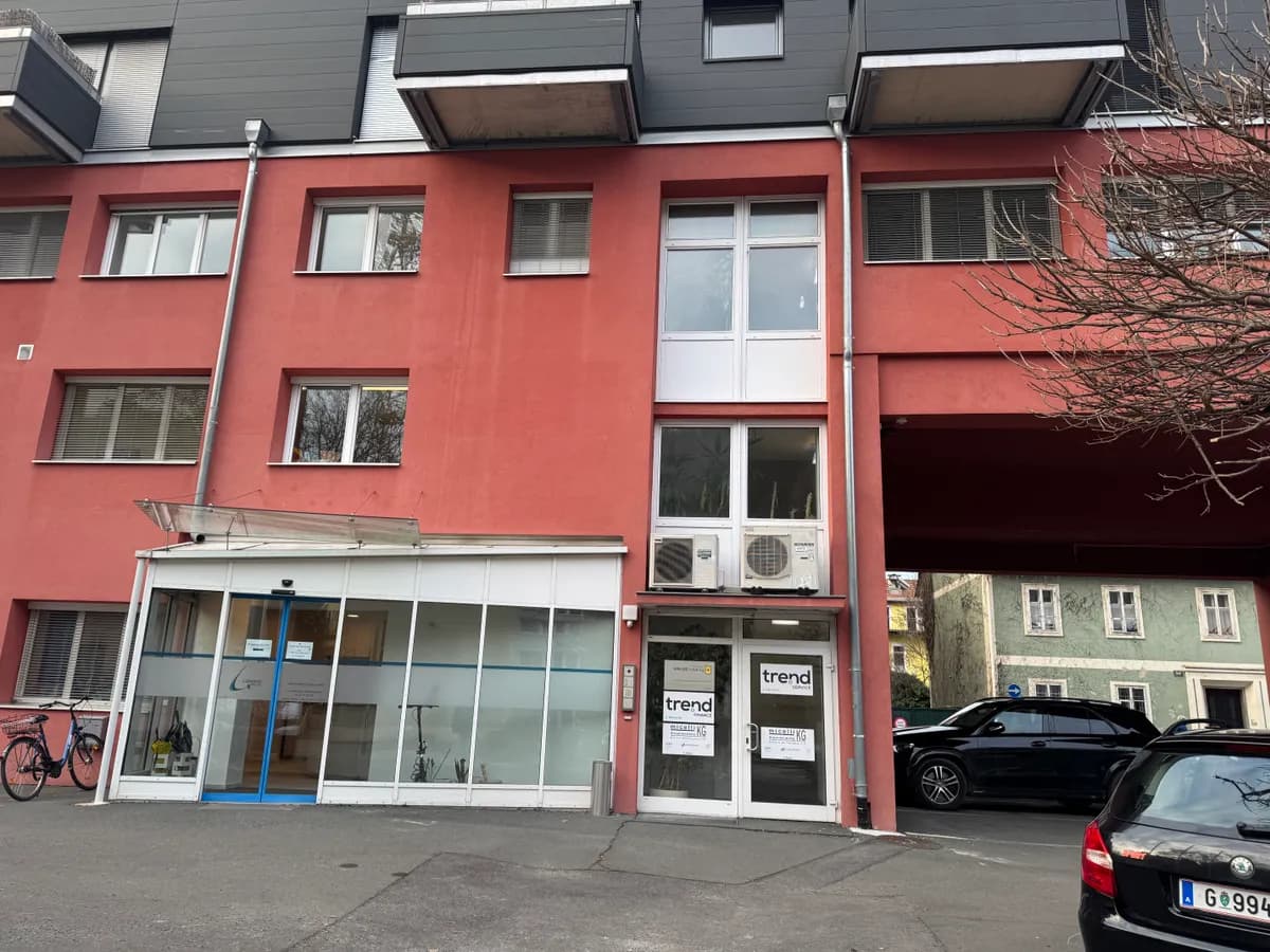 7-Zimmer-Gewerbeimmobilie mieten in Graz – 187 m², € 10