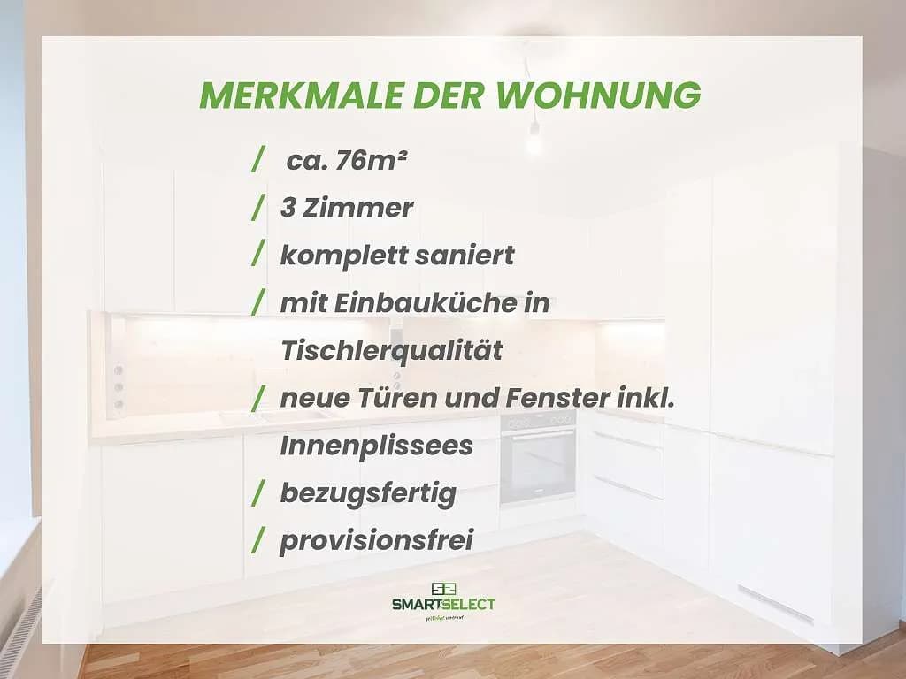 3-Zimmer-Wohnung kaufen in Wien – 76,63 m², € 479.000 – Bild 2 von 30