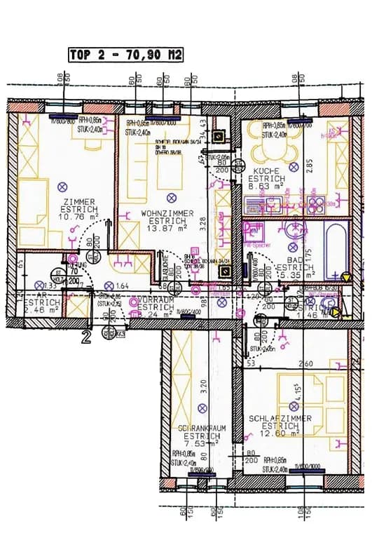 Wohnung mieten in Gmünd – 70,9 m², € 558 – Bild 12 von 12