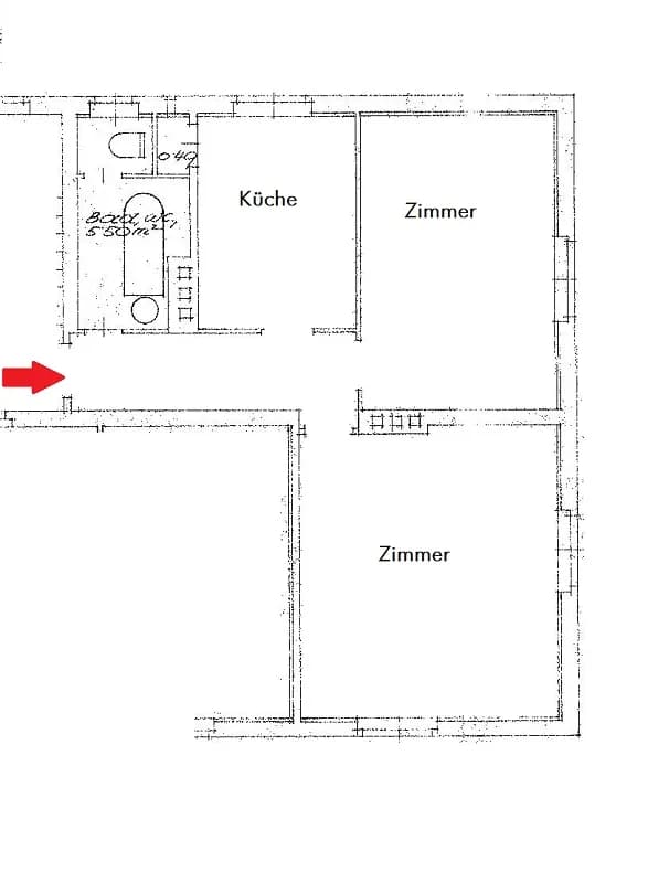 2-Zimmer-Wohnung mieten in Bruck-Mürzzuschlag – 51,9 m², € 555 – Bild 8 von 9