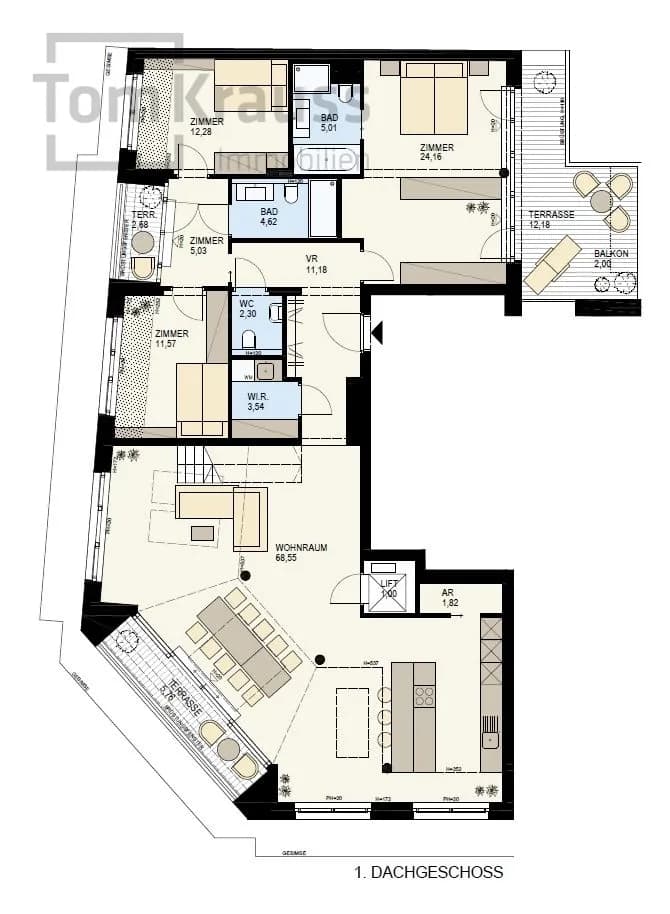 6-Zimmer-Wohnung kaufen in Wien – 244,79 m² – Bild 7 von 16