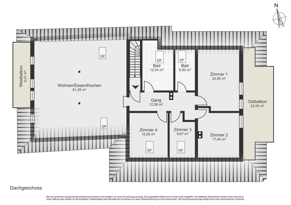 5-Zimmer-Wohnung kaufen in Kufstein – 178,3 m², € 625.000 – Bild 9 von 9