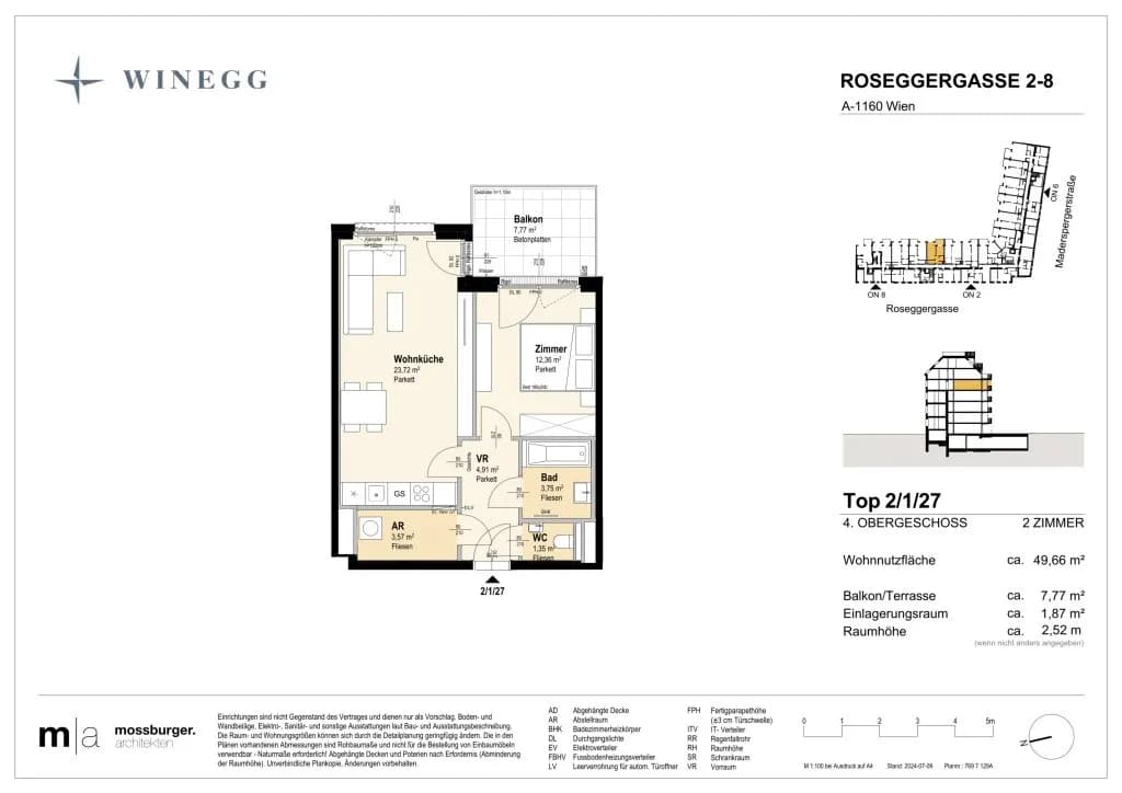 Immobilie kaufen in Wien – 49,65 m², € 354.700 – Bild 10 von 10
