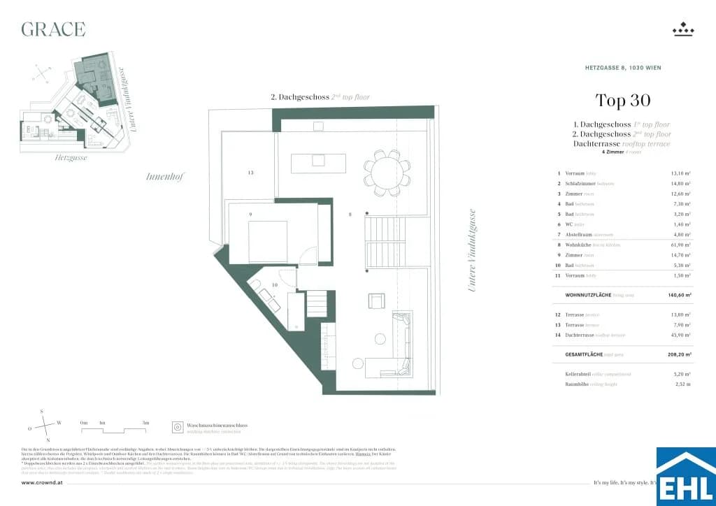 4-Zimmer-Wohnung kaufen in Wien – 135,8 m², € 2.250.000 – Bild 14 von 15