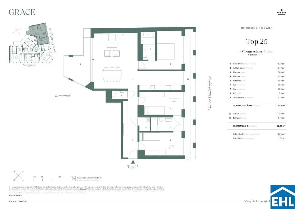 4-Zimmer-Wohnung kaufen in Wien – 112,4 m², € 1.375.000 – Bild 13 von 13