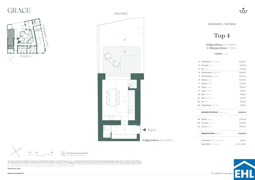 4-Zimmer-Wohnung kaufen in Wien – 122,5 m², € 1.299.000 – Bild 13 von 14