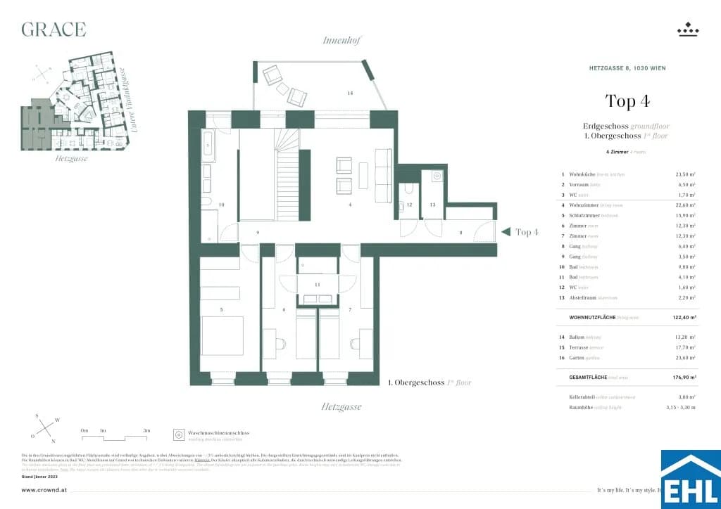 4-Zimmer-Wohnung kaufen in Wien – 122,5 m², € 1.299.000 – Bild 14 von 14