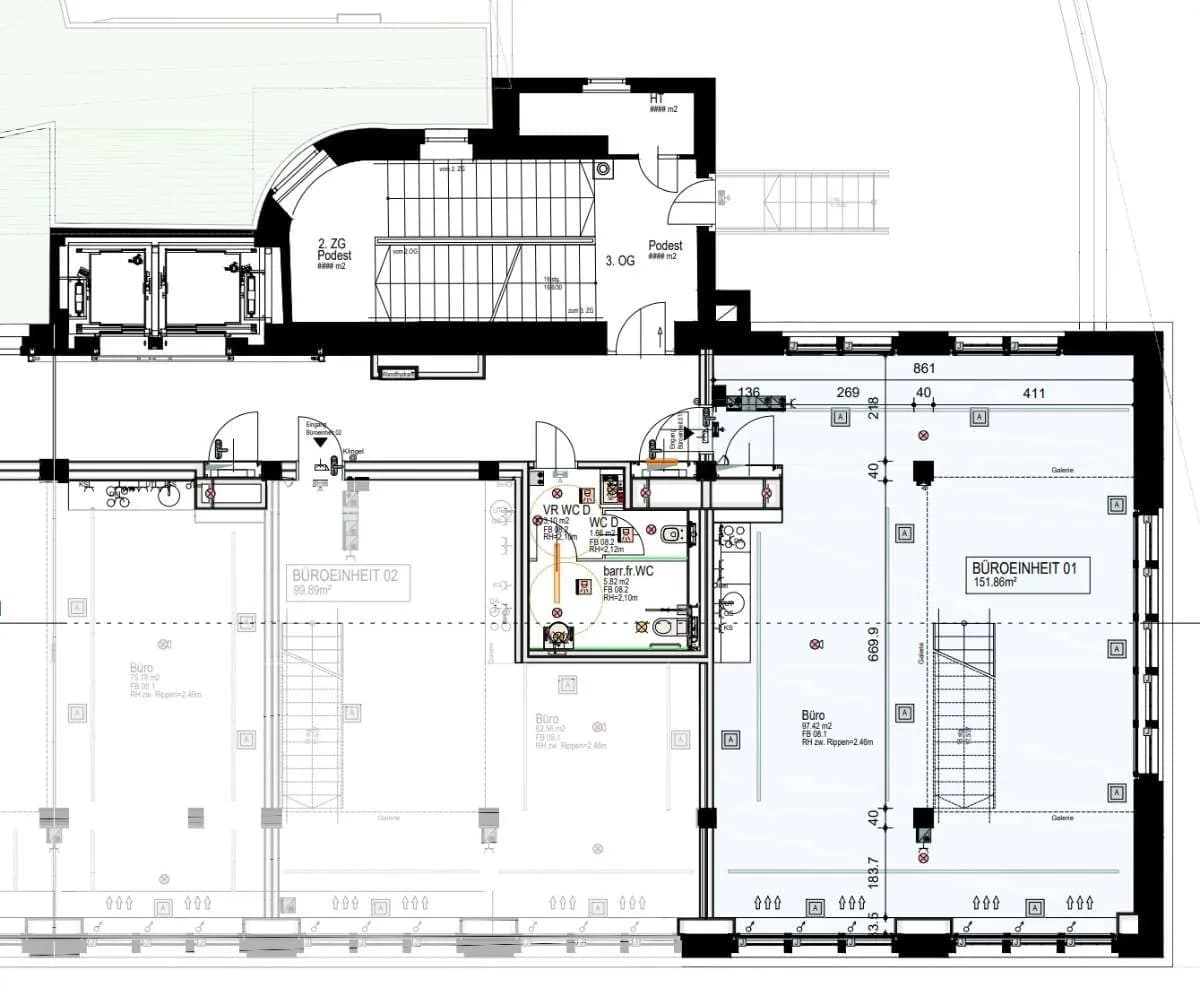 Gewerbeimmobilie mieten in Wien – 151 m², € 12 – Bild 10 von 10