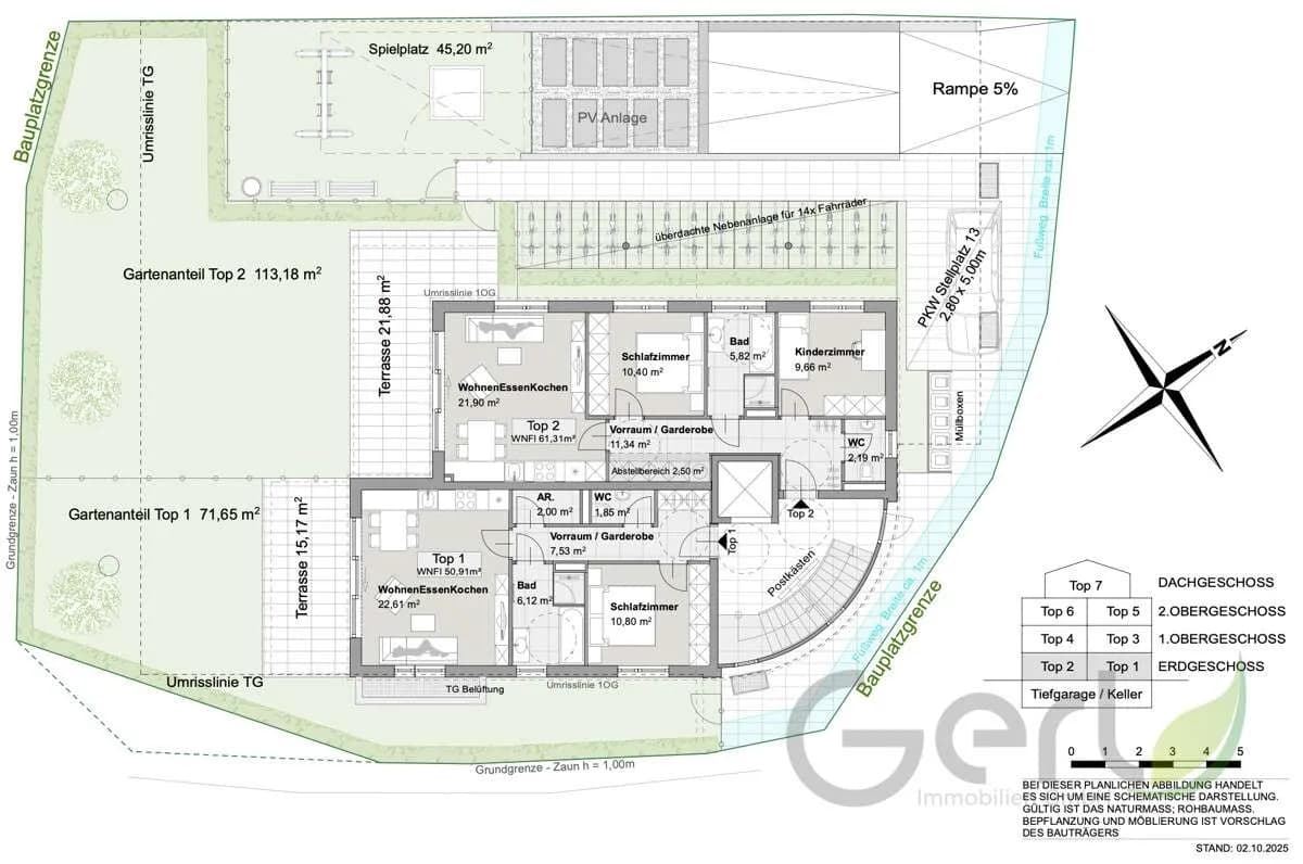 2-Zimmer-Immobilie kaufen in Salzburg-Umgebung – 51,19 m², € 435.000 – Bild 6 von 7