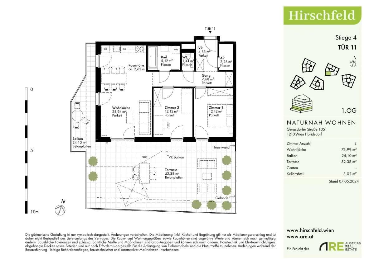3-Zimmer-Wohnung kaufen in Wien – 74 m², € 486.000 – Bild 17 von 17