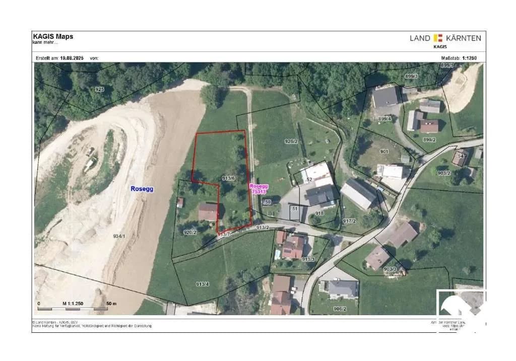 Grundstück kaufen in Villach Land – 2 120 m² – Bild 8 von 9