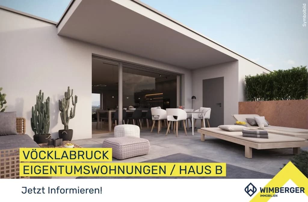 3-Zimmer-Wohnung kaufen in Vöcklabruck – 69 m², € 350.000 – Bild 1 von 14