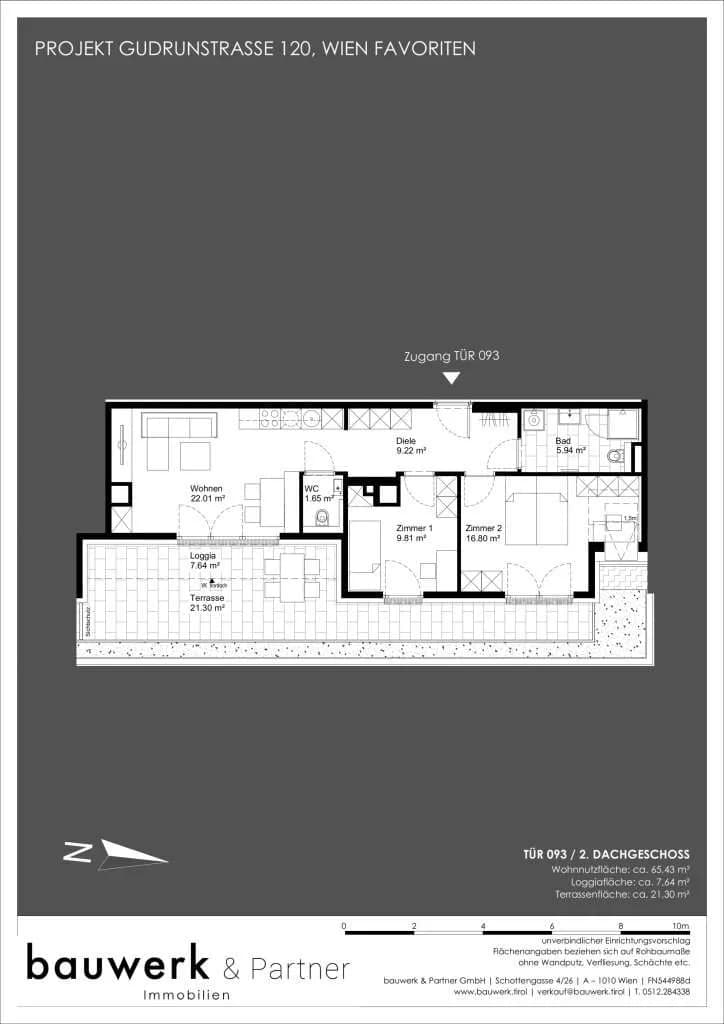 3-Zimmer-Wohnung kaufen in Wien – 65,43 m², € 499.900 – Bild 33 von 33