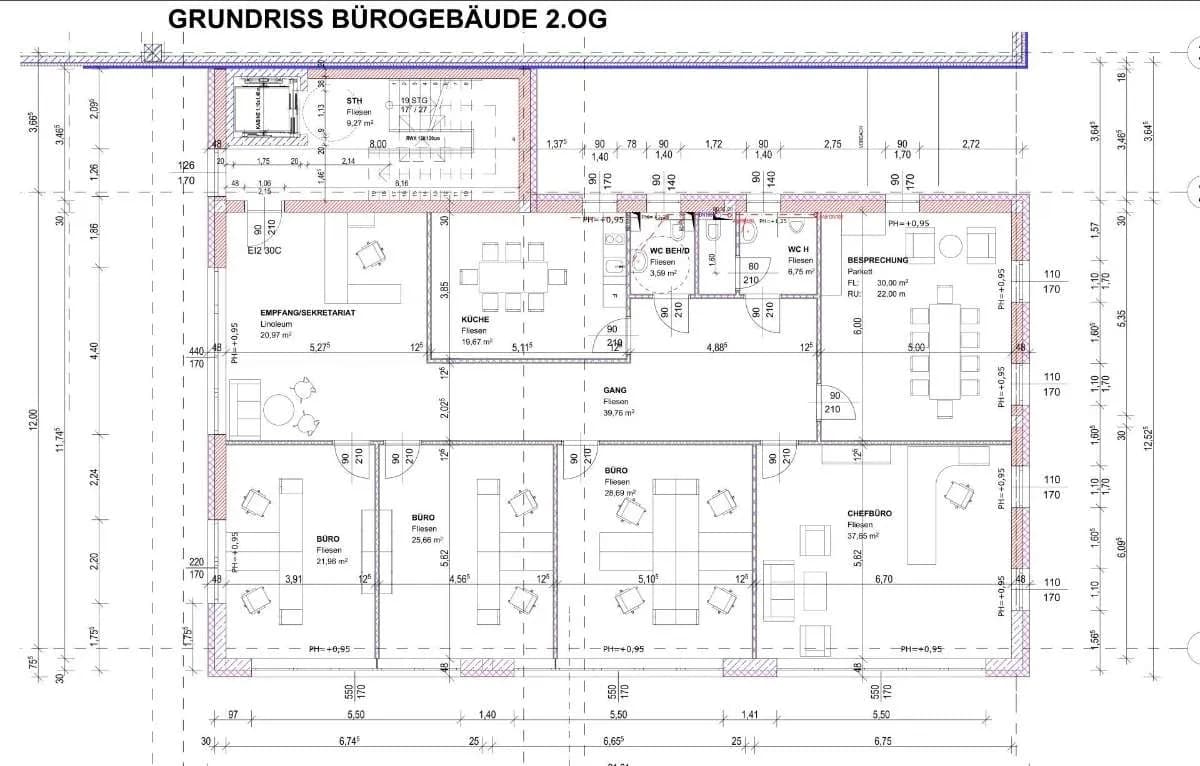 6-Zimmer-Gewerbeimmobilie mieten in Amstetten – 235 m², € 2.098 – Bild 31 von 31