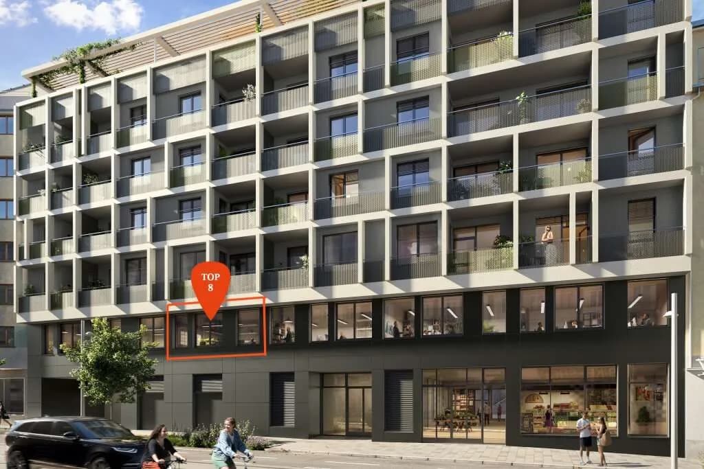 1-Zimmer-Gewerbeimmobilie kaufen in Wien – 42 m², € 285.400