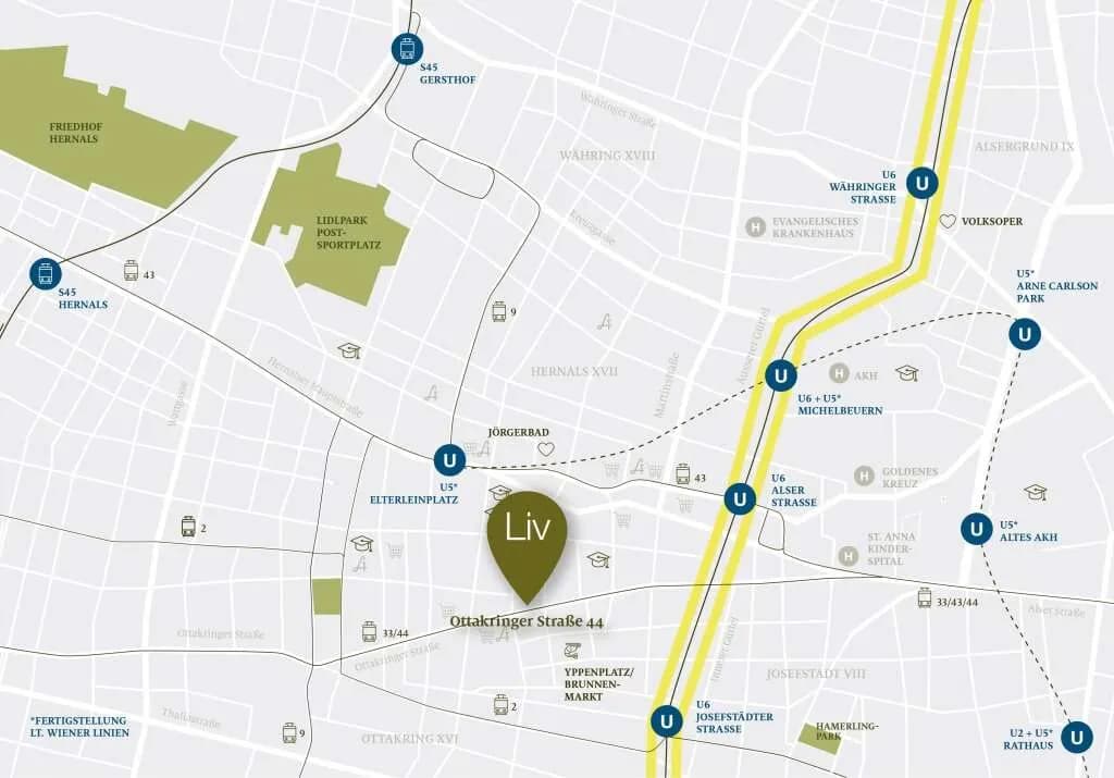 1-Zimmer-Gewerbeimmobilie kaufen in Wien – 42 m², € 285.400 – Bild 3 von 6