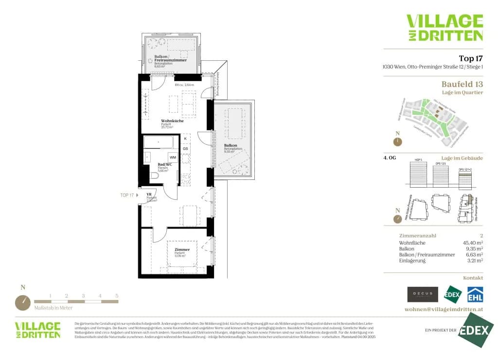2-Zimmer-Wohnung kaufen in Wien – 45,4 m², € 366.000 – Bild 39 von 39