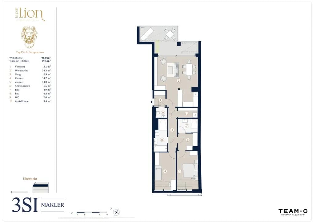3-Zimmer-Wohnung kaufen in Wien – 96 m², € 1.319.000 – Bild 18 von 18