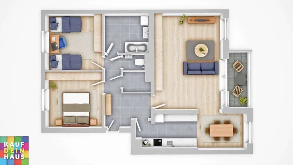 Wohnung mieten in Oberwart – 94,05 m², € 901