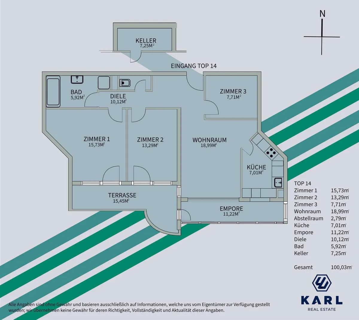 3-Zimmer-Wohnung kaufen in Innsbruck – 94 m², € 729.000 – Bild 20 von 20