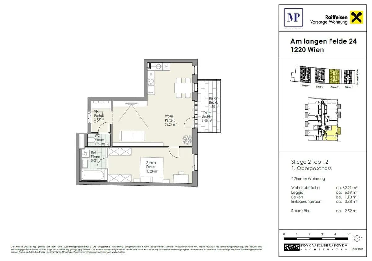 2-Zimmer-Wohnung kaufen in Wien – 62,8 m², € 451.200 – Bild 17 von 17