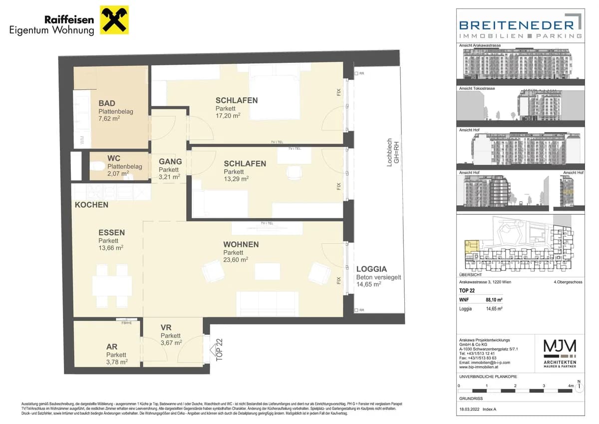 3-Zimmer-Wohnung kaufen in Wien – 88,1 m², € 599.000 – Bild 18 von 18